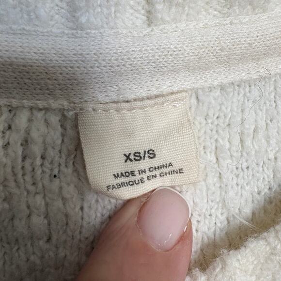 Anthropologie Sleeping on Snow Woodland Stroll poncho sweater S boho softgirl - Picture 10 of 12